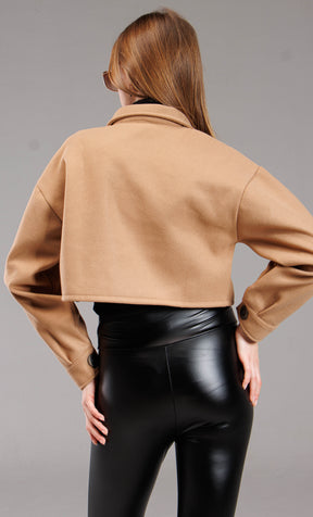 cropped jokh jacket